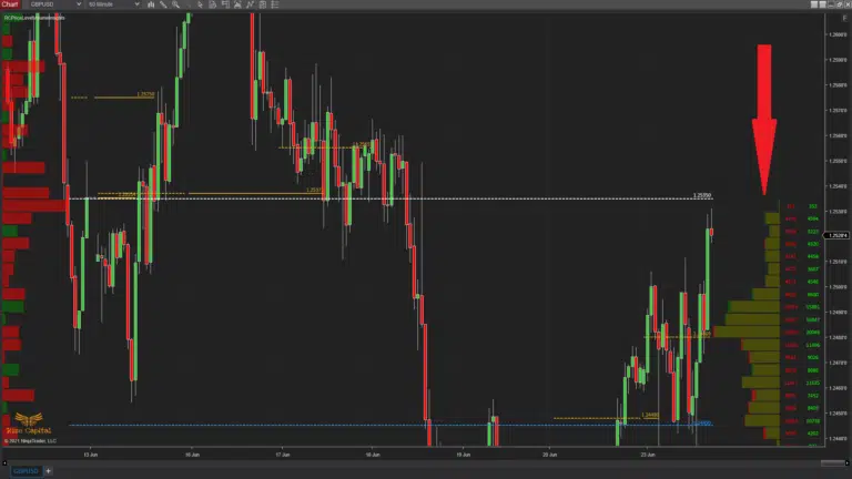  buy and sell volume - Price Level Volume Insights - Premium NInjaTrader 8 indicator
